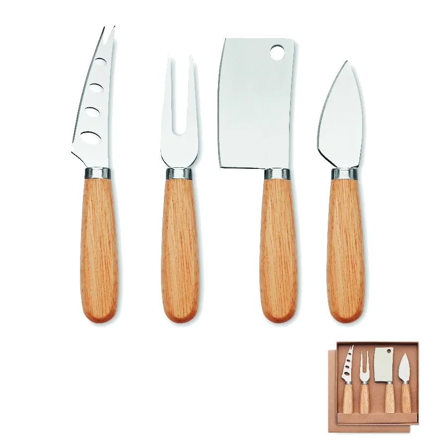 Set à fromage en bois