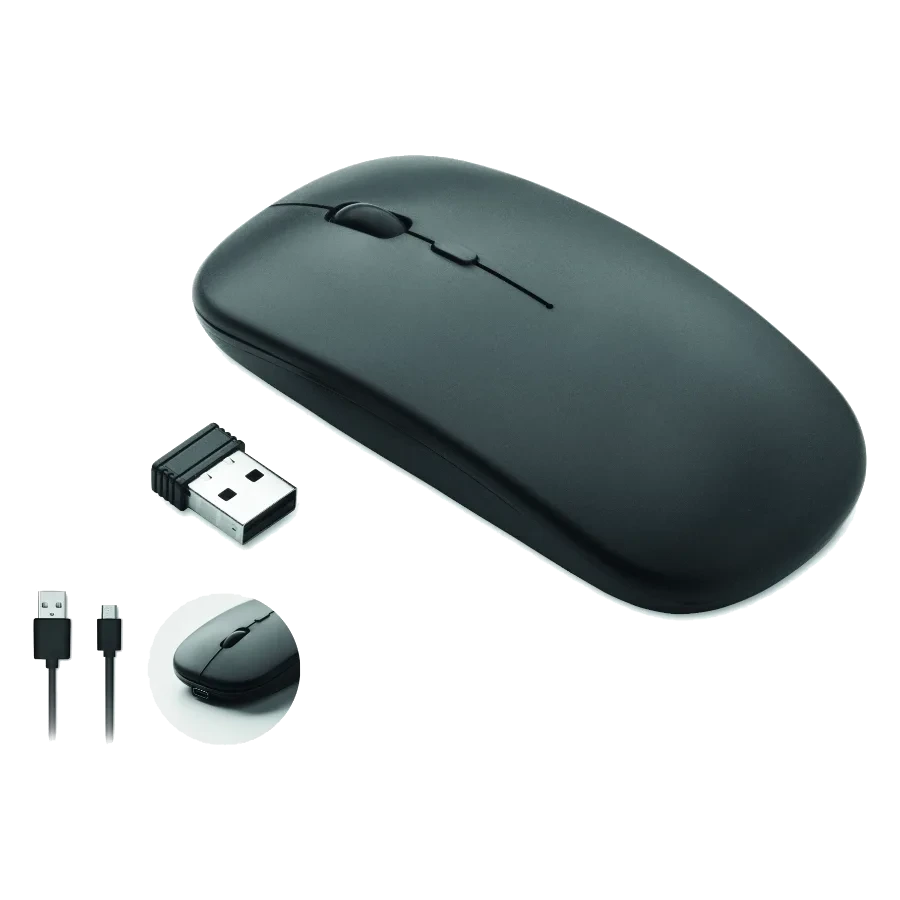Souris sans fil rechargeable