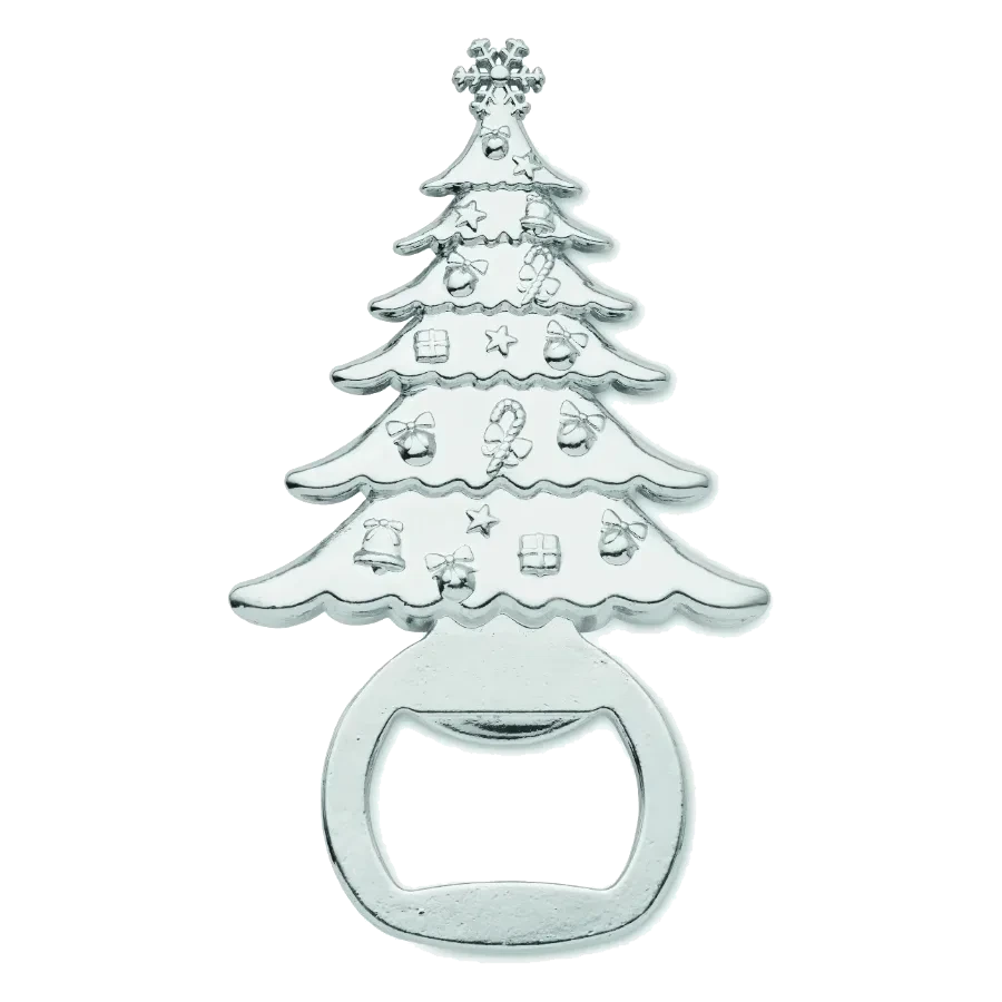Suspension sapin métal doré
