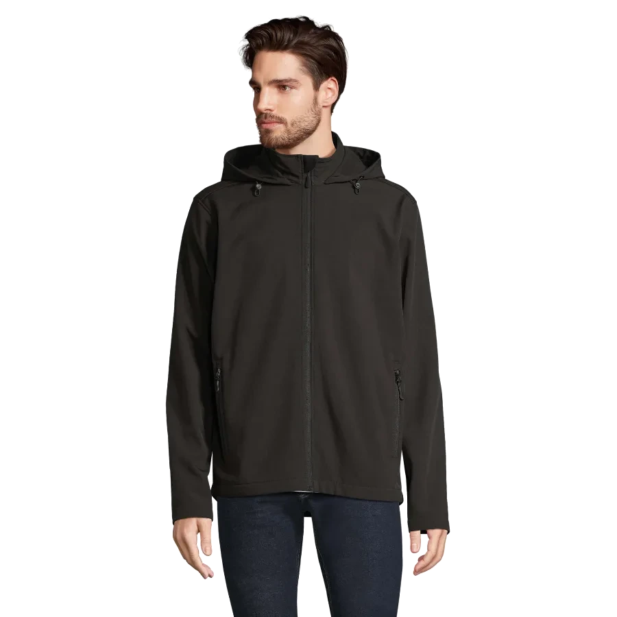 Veste softshell homme polyester recyclé